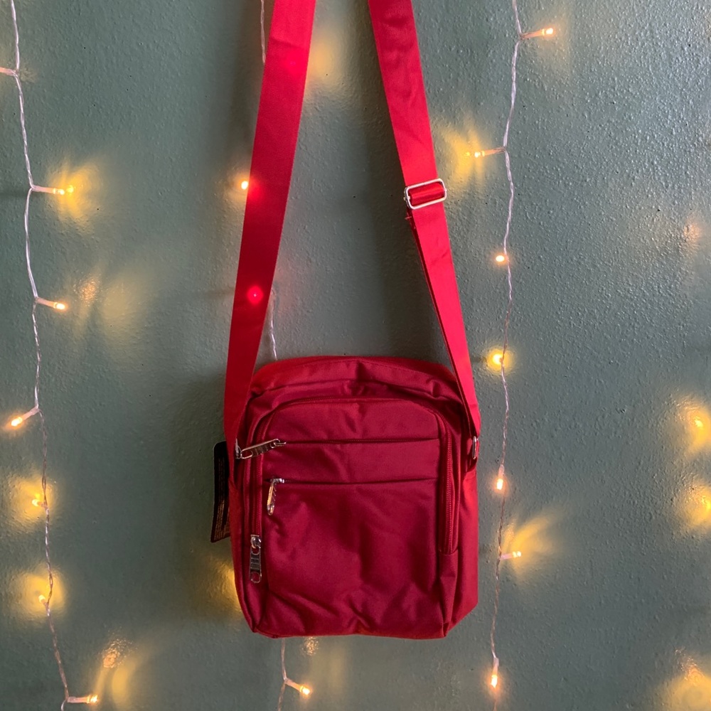 Red Crossbody Bag